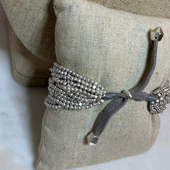 Stella&Dot Silver Mesh and Chain Bracelet - Like New/Never Worn/Display Only - Picture 3 of 4